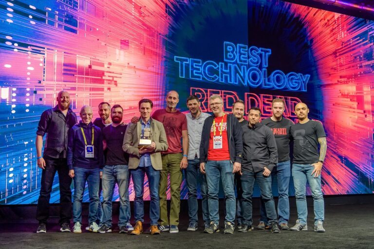 Rockstar Games temsilcisi Game Developers Choice Awards 2019 töreninde