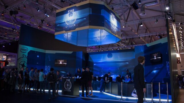 Gamescom 2017'de Star Citizen standı